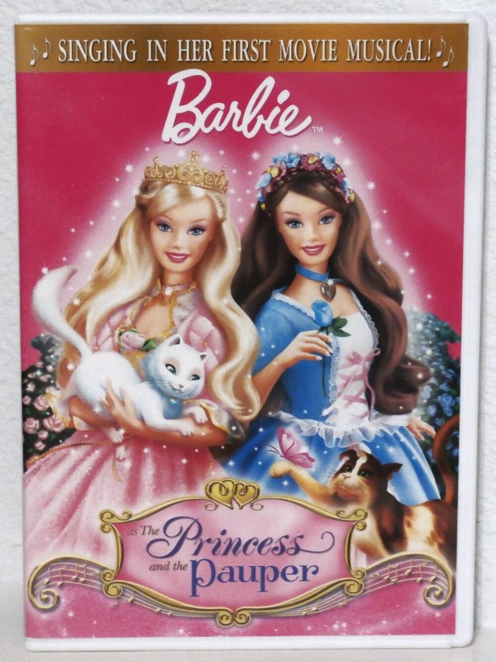 BARBIE in The Princess and the Pauper DVD Featuring Seven Original Songs